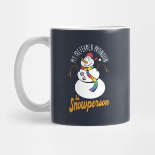 Snowperson Mug